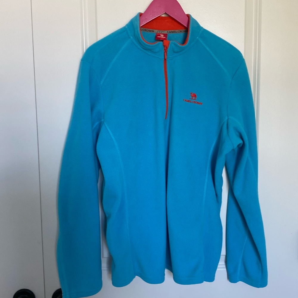 Camel Crown Half Zip‎ Polar Fleece